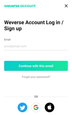 Weverse(���Ƿ�˿����ƽ̨)