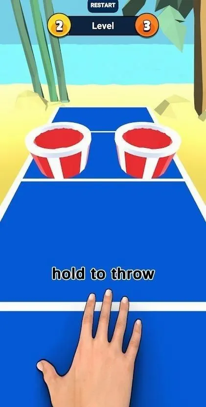 乒乓球弹入水杯(休闲弹射游戏) 乒乓球弹入水杯(休闲弹射游戏)