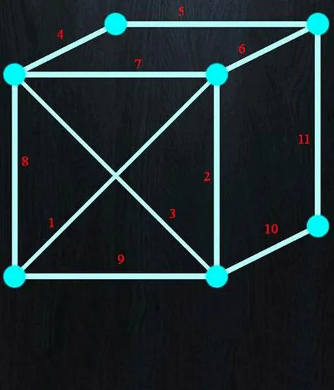 一笔画(一笔画小游戏) 一笔画(一笔画小游戏)