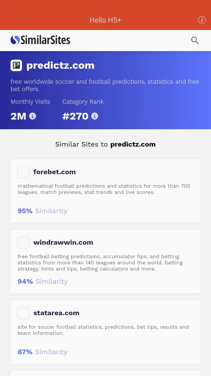 SimilarSites(网站搜索工具) SimilarSites(网站搜索工具)